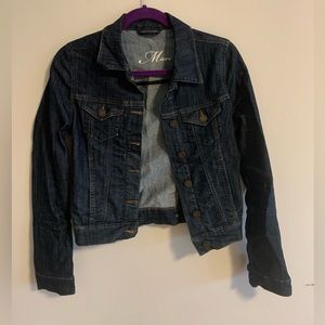 Mavi dark denim jacket